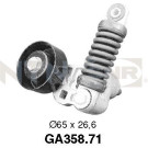 NTN-SNR | Spannrolle, Keilrippenriemen | GA358.71