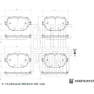 Blue Print | Bremsbelagsatz, Scheibenbremse | ADBP420127