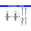 13.0460-0029.2 Zubehörsatz, Scheibenbremsbelag 13.0460-0029.2 Zubehörsatz, Scheibenbremsbelag