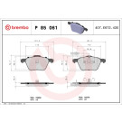 Brembo | Bremsbelagsatz, Scheibenbremse | P 85 061