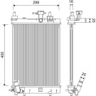 Valeo | Kühler, Motorkühlung | 701257
