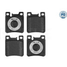 Meyle Bremsbelagsatz, Scheibenbremse MEYLE-PD: Advanced performance and design 025 213 0515/PD