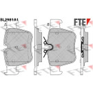 FTE | Bremsbelagsatz, Scheibenbremse | 9011227