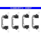 ATE | Zubehörsatz, Scheibenbremsbelag | 13.0460-0017.2