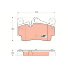 GDB1653 Bremsbelagsatz, Scheibenbremse COTEC GDB1653 Bremsbelagsatz, Scheibenbremse COTEC