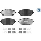 Meyle Bremsbelagsatz, Scheibenbremse MEYLE-PD: Advanced performance and design 025 227 8218/PD