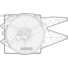 Denso | Lüfter, Motorkühlung | DER09092