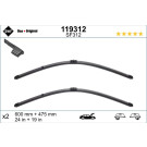 SWF Wischblatt Scheibenwischer DAS ORIGINAL SET 119312 SWF Wischblatt Scheibenwischer DAS ORIGINAL SET 119312
