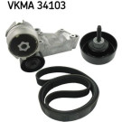 SKF | Keilrippenriemensatz | VKMA 34103