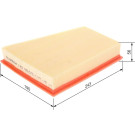 BOSCH 1 457 433 573 Luftfilter