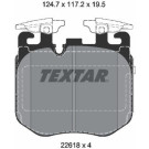 Textar | Bremsbelagsatz, Scheibenbremse | 2261801