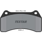 Textar | Bremsbelagsatz, Scheibenbremse | 2348901