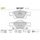 Valeo | Bremsbelagsatz, Scheibenbremse | 601347