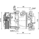 Mahle | Kompressor, Klimaanlage | ACP 1463 000P