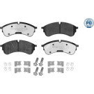025 221 7821/PD Bremsbelagsatz, Scheibenbremse MEYLE-PD: Advanced performance and design.