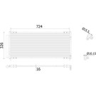 AC 904 000S Kondensator, Klimaanlage BEHR AC 904 000S Kondensator, Klimaanlage BEHR