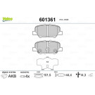 Valeo | Bremsbelagsatz, Scheibenbremse | 601361