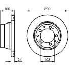 0 986 478 419 Bremsscheibe 0 986 478 419 Bremsscheibe
