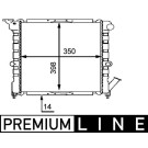 Mahle | Kühler, Motorkühlung | CR 445 000P