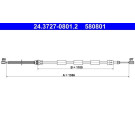 ATE | Seilzug, Feststellbremse | 24.3727-0801.2 ATE | Seilzug, Feststellbremse | 24.3727-0801.2