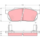 GDB325 Bremsbelagsatz, Scheibenbremse
