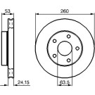 BOSCH | Bremsscheibe | 0 986 478 195 BOSCH | Bremsscheibe | 0 986 478 195