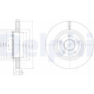 Delphi | Bremsscheibe | BG9058