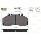 Valeo | Bremsbelagsatz, Scheibenbremse | 882240