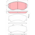 GDB3326 Bremsbelagsatz, Scheibenbremse GDB3326 Bremsbelagsatz, Scheibenbremse