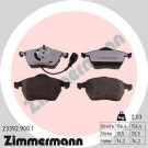 Zimmermann | Bremsbelagsatz, Scheibenbremse | 23392.900.1