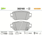 Valeo Bremsbelagsatz, Scheibenbremse ESSENTIAL 302165