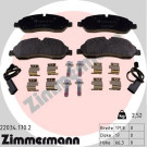 Zimmermann | Bremsbelagsatz, Scheibenbremse | 22034.170.2