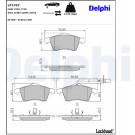 Delphi | Bremsbelagsatz, Scheibenbremse | LP1707