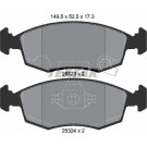 Textar Bremsbelagsatz, Scheibenbremse Q+ 2532301 Textar Bremsbelagsatz, Scheibenbremse Q+ 2532301