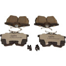 Bremsbelagsatz, Scheibenbremse QUARO SILVER CERAMIC QP6972C