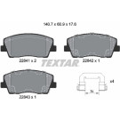 Textar | Bremsbelagsatz, Scheibenbremse | 2284101