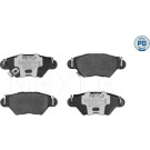 Meyle Bremsbelagsatz, Scheibenbremse MEYLE-PD: Advanced performance and design 025 232 5817/PD