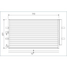 822590 Kondensator, Klimaanlage 822590 Kondensator, Klimaanlage