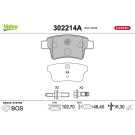 Valeo | Bremsbelagsatz, Scheibenbremse | 302214A
