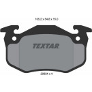 Textar | Bremsbelagsatz, Scheibenbremse | 2063402