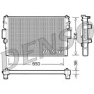 Denso | Kühler, Motorkühlung | DRM12007