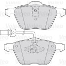 Valeo | Bremsbelagsatz, Scheibenbremse | 301565