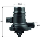 Mahle Thermostat, Kühlmittel BEHR TM 36 103 Mahle Thermostat, Kühlmittel BEHR TM 36 103