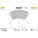 302421 Bremsbelagsatz, Scheibenbremse ESSENTIAL