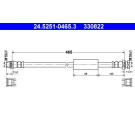 ATE | Bremsschlauch | 24.5251-0465.3