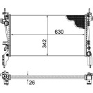 Mahle | Kühler, Motorkühlung | CR 1120 000P