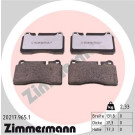Zimmermann | Bremsbelagsatz, Scheibenbremse | 20217.965.1