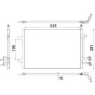 Mahle | Kondensator, Klimaanlage | AC 692 000S Mahle | Kondensator, Klimaanlage | AC 692 000S