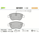 301051 Bremsbelagsatz, Scheibenbremse ESSENTIAL
