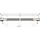 TRW | Bremsschlauch | PHA135